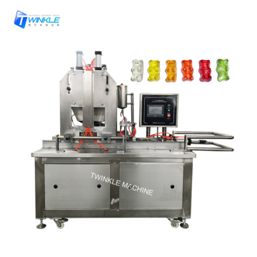 Small Automatic Jelly Candy Vitamin Gummy Bear Production Machine