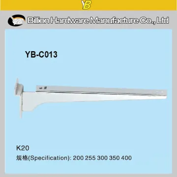 metal shelf bracket slatwall hanging bracket