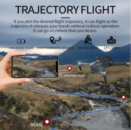 4k Brushless GPS Obstacle Sensing Drone
