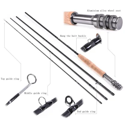 High Quality Wholesale 30t High Carbon Nymphing Fly Fishing Rods