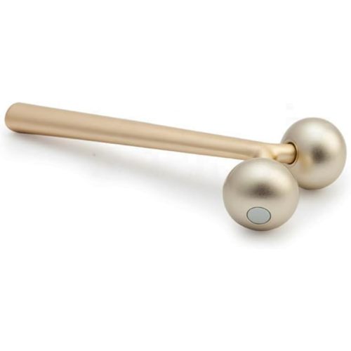 Facial Cooling Metal Gold Roller Massager