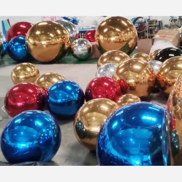 Customizable Colorful Mirror Disco Inflatable Ball 2.5m