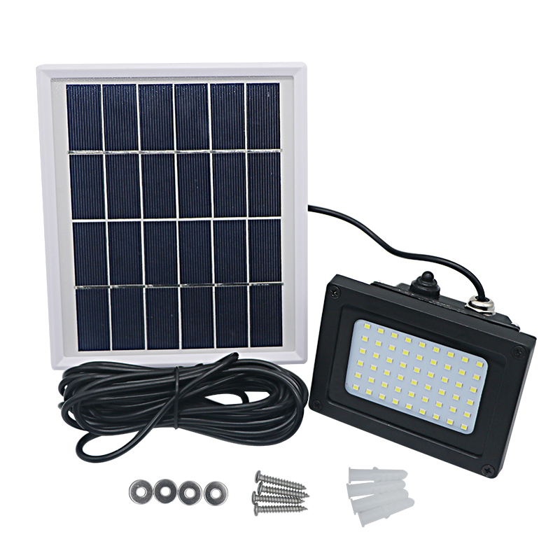 54LED WATEPROOD Solar Floodlight