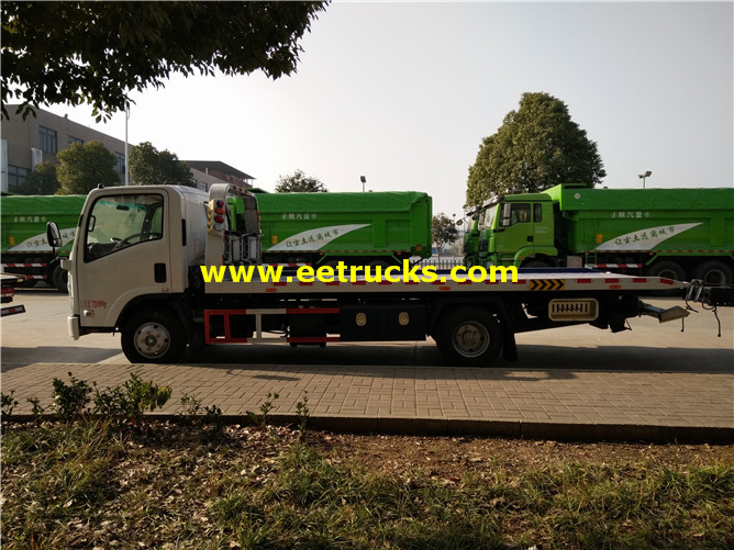 5 MT Flatbed Wrecker Tow Trucks