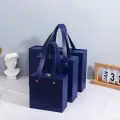 Bolsas de papel de compras ecológicas personalizadas con logotipo