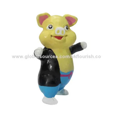 Competitive price and safe material plastic PVC animal toys