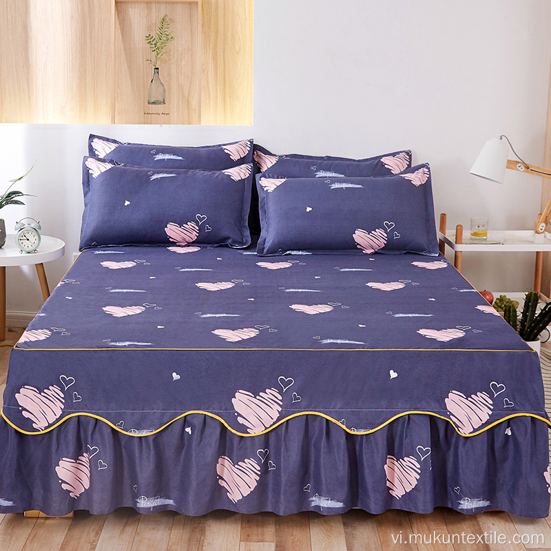 Bộ giường in microfiber polyester 100%