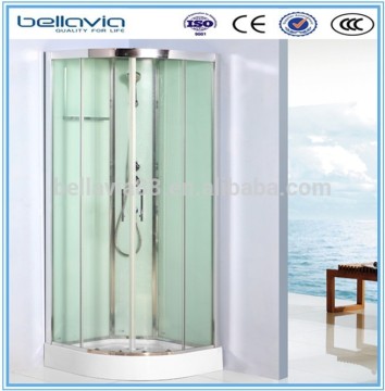 bathroom shower cabin 4mmclear glass,8511Dcurved glass shower cabinet/shower cabin/shower room