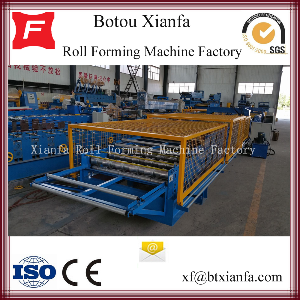 Galvanized Metal Roof Sheet Roll Forming Machine