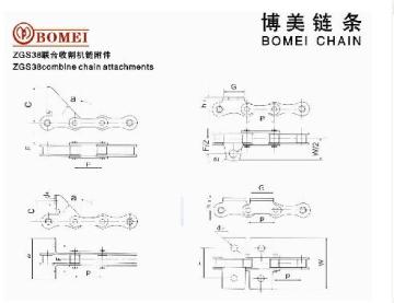 Combine Chain with Attachments (ZGS38)