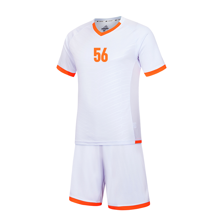 Maillots de football personnalisés col en V pour hommes enfants