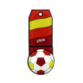 Alta qualidade futebol equipe emblema USB flash drive 8 gb Pendrive