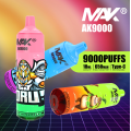 Mak vape ak9000 퍼프 일회용 vape friut 맛