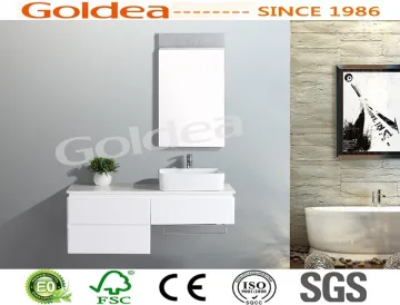 Simple design vanity units for bathrooms YTG90-120
