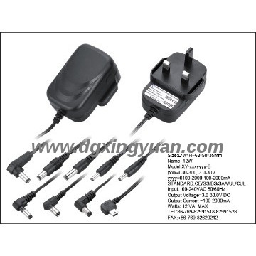 Factory wholesale Power Supply 12 volt adapter