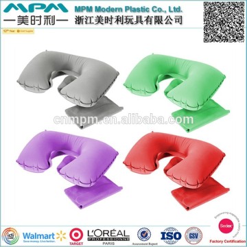 Promotional inflatable neck pillow,inflatable travel pillow,inflatable pillow