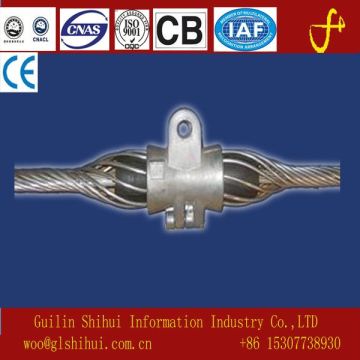 Fiber alumimium alloy preformed strain clamp