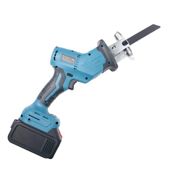 20V Lithium-Ion Cordless Reciprocating Saw: High-Power Miniature Machine for Wood and Metal Cutting