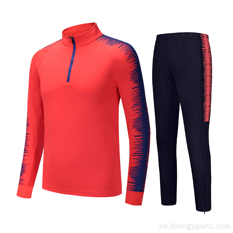 Аптовыя Unisex Mens Fitted Sweat Track Касцюм спартыўнай фітнес спорт працуе Wear Profsuit адзенне Suite