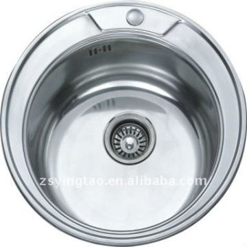 fashion round bowl stainless steel russia sink -S490