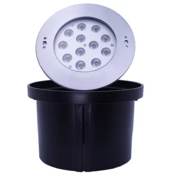 Submersible RGB LED Fountain 12V Underwater Pool Lamp - Warm White Under Water Light" 

However, if we aim for conciseness while retaining key information, a more suitable title might be:

"12V Submersible RGB LED Fountain Pool Lamp - Warm White Underwate