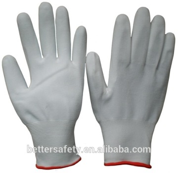 13 guage Nylon coated Water Based Anti-Static PU touch screen gloves china supplier