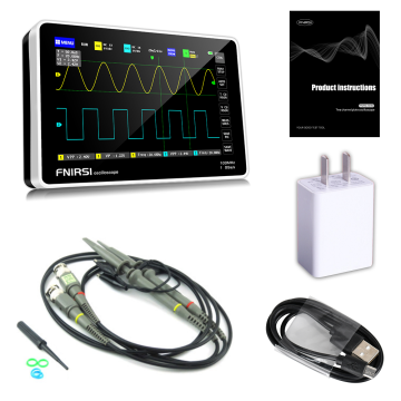 1013D Digital Tablet Oscilloscope - Dual Channel, 100M Bandwidth, 1GS Sampling Rate