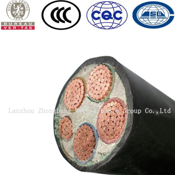 0.6/1kv low voltage 4+1 core copper conductor PVC insulated PVC sheathed power cable