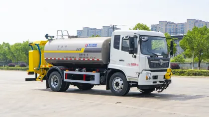 Anti collision sprinkler truck