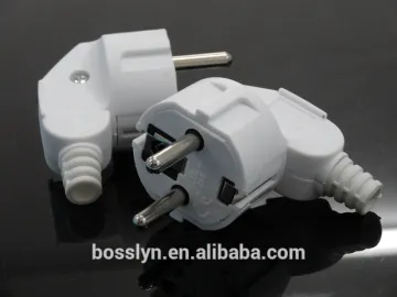 R/W ST 16A Germany Schuko power Plug 90 degree