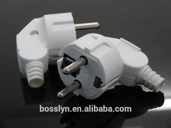 R/W ST 16A Germany Schuko power Plug 90 degree