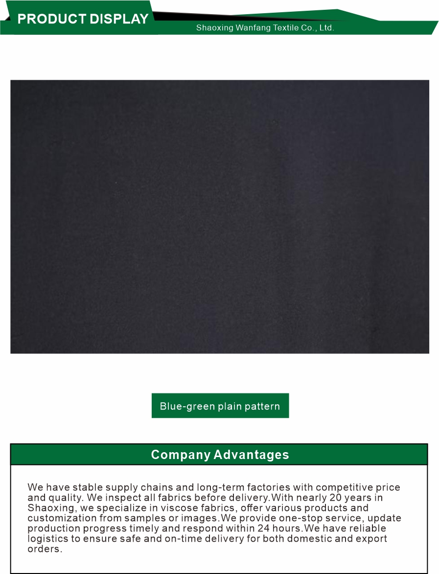 Pure Cotton Navy Plain Textile