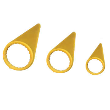 Yellow 21mm PE Loose Wheel Nut Indicators for Truck Parts and Accessories