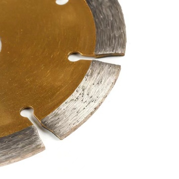 105 mm hot lisovaná segmentovaná diamantová pila pro řezání žuly a mramoru