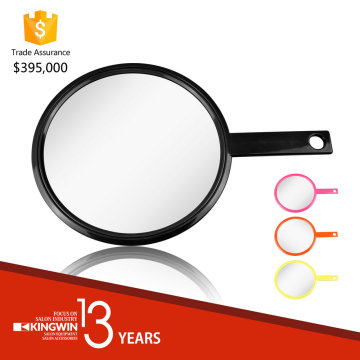 Black Salon Hand Mirror