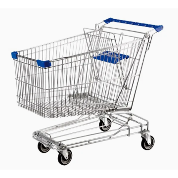 China Asian Type Supermarket Shopping Trolley Factory
