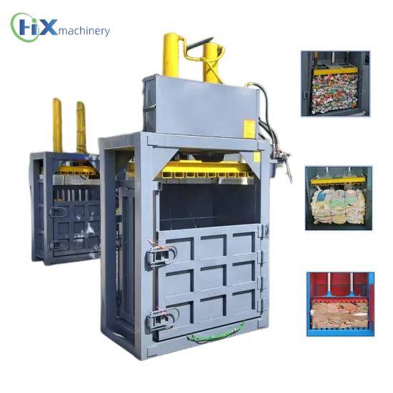 Hot Sale Vertical Hydraulic Used Tire Baling Machine
