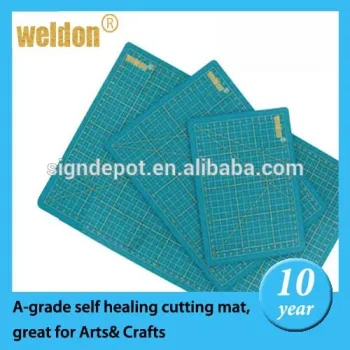 DOUBLE SIDED CUTTING MAT 12" X 9" SELF HEALING INCHES CENTIMETERS