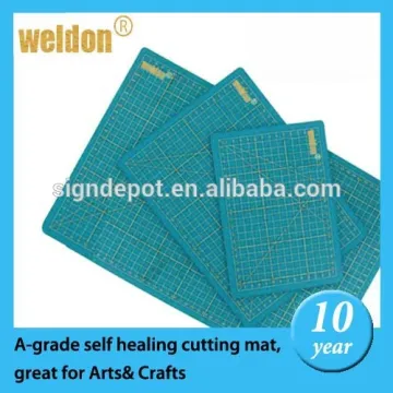 DOUBLE SIDED CUTTING MAT 12" X 9" SELF HEALING INCHES CENTIMETERS
