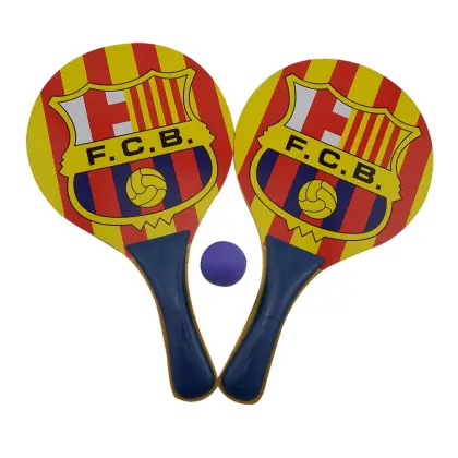 Promotion paddle Beach racket ball game set
