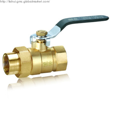 Swivel connection brass ball valve
