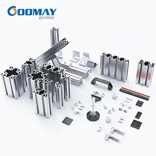 Aluminum track for industrial