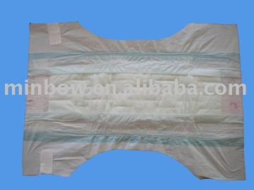 Clothlike breathable film baby diaper