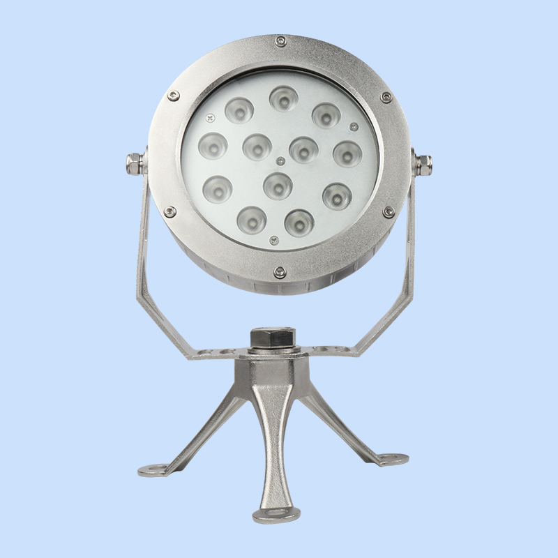 IP68 162mm 36Watt წყალქვეშა ლაქის შუქი