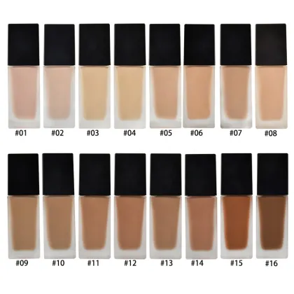 High Pigment Waterproof Liquid Foundation (No Logo)