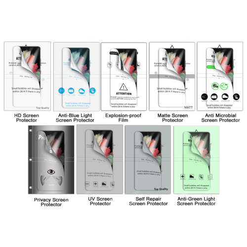 Self Repair Flexible Phone Screen Foile Tpu Film
