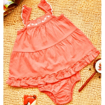 Girls' Children'S Clothing Knitted Two-Piece Comfortable