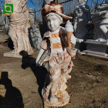 Statua del bambino in marmo occidentale di alta qualità