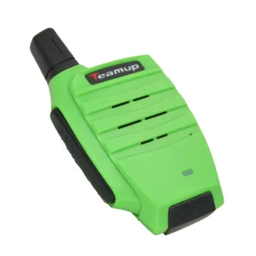 Teamup S1 Mini UHF Walkie Talkies for Kids - 1-3KM Portable Two-Way Radio Toy