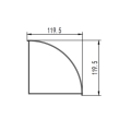 ISO Car Corner Aluminium Profil Extrusion Dies